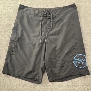 UFC Shorts Adult Size 36 Boardshorts BJJ Grappling Jiujitsu Active Men's